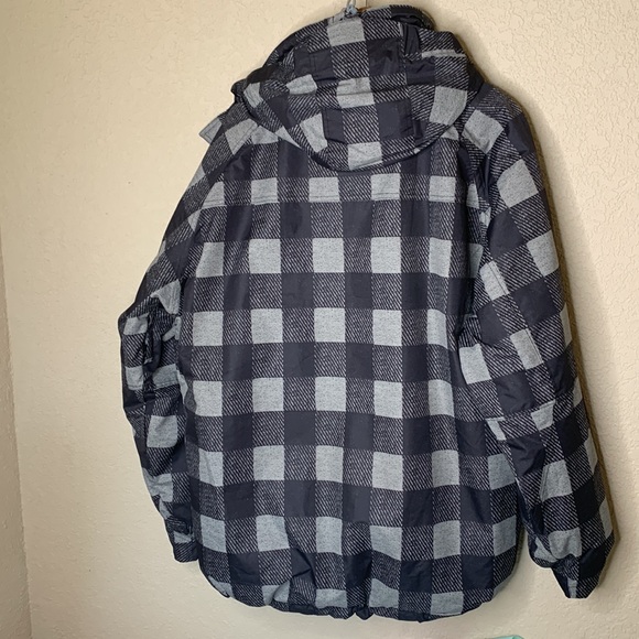 Rip Zone Core Snowboarding Jacket grey & black - Picture 10 of 11